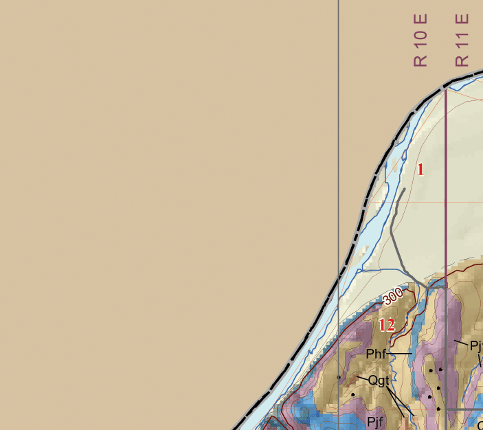 small geologic map