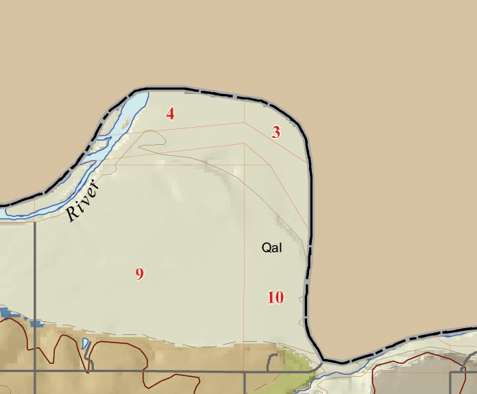 small geologic map