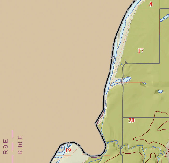 small geologic map