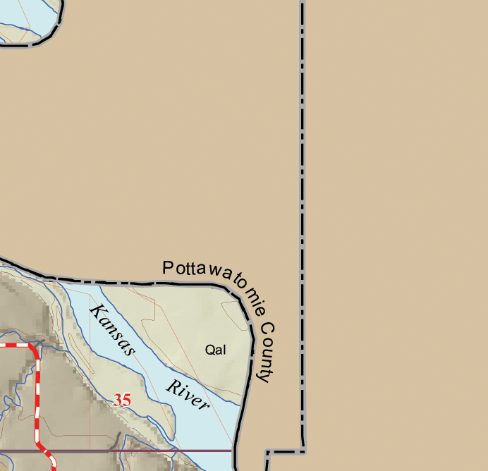 small geologic map