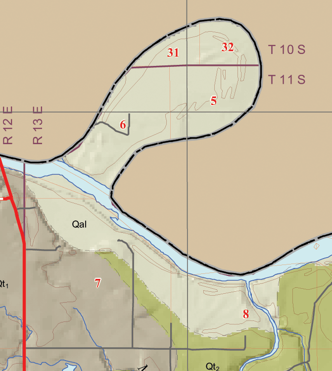 small geologic map