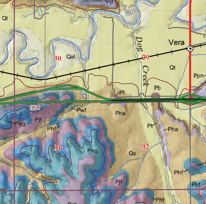 small geologic map