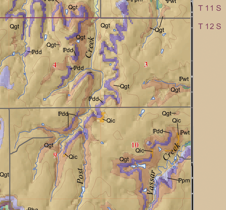 small geologic map