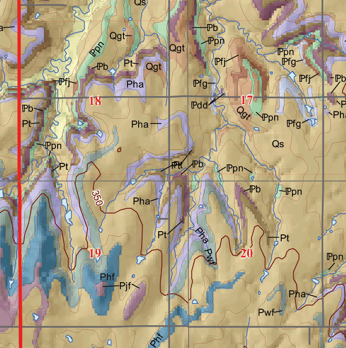 small geologic map