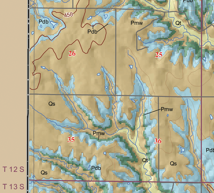 small geologic map