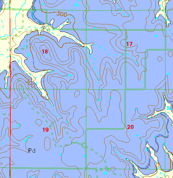 small geologic map