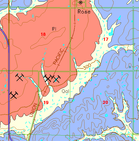 small geologic map