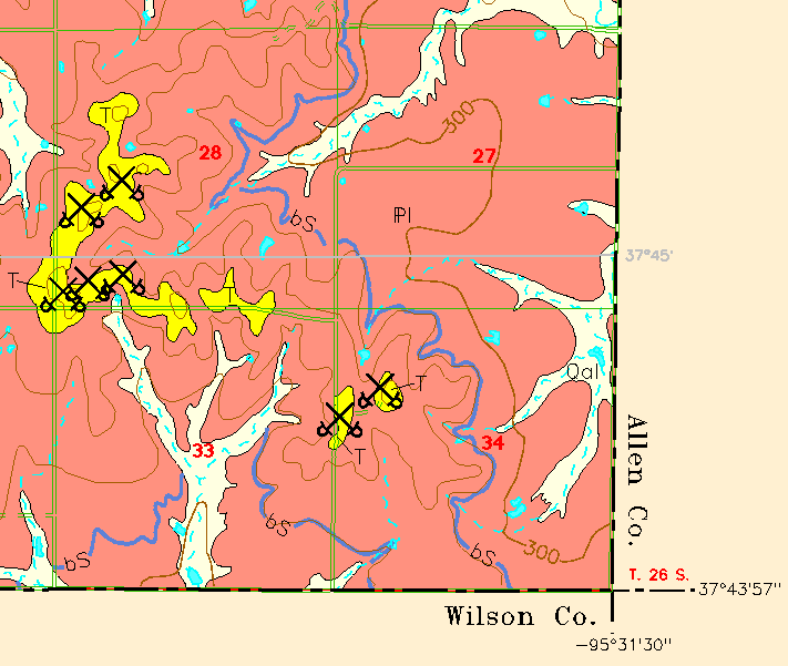 small geologic map