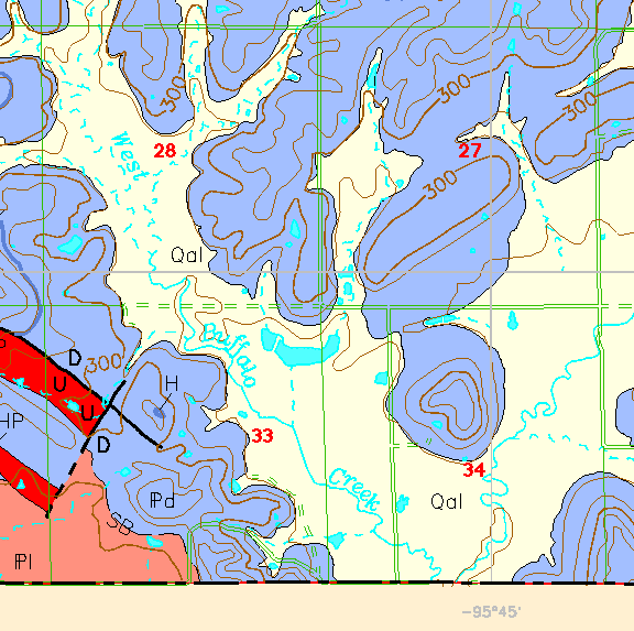 small geologic map