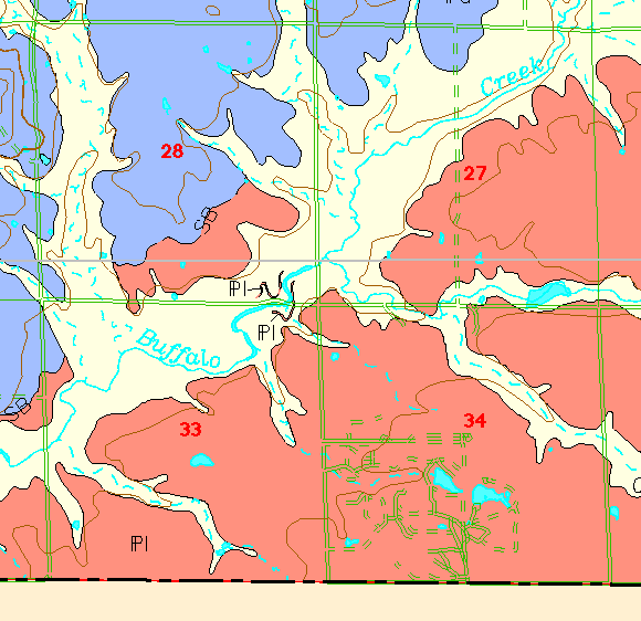 small geologic map