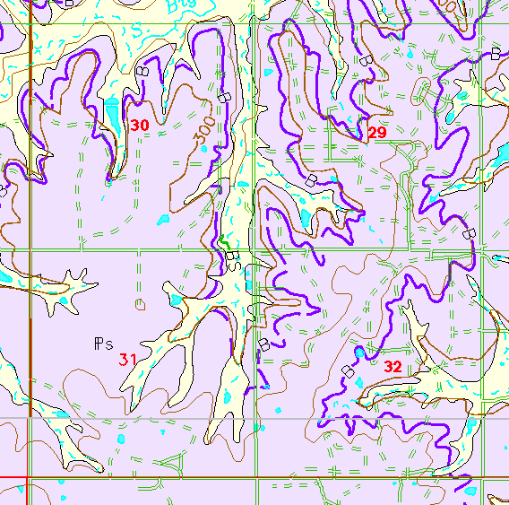 small geologic map