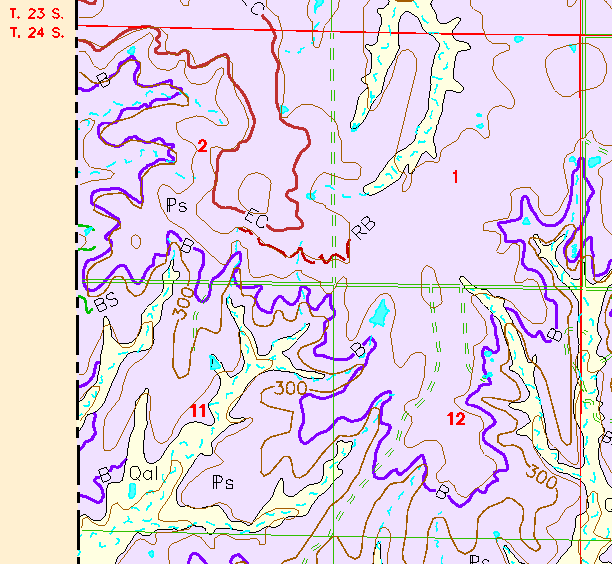 small geologic map