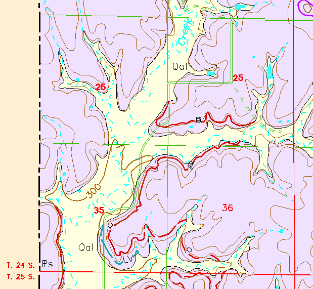 small geologic map