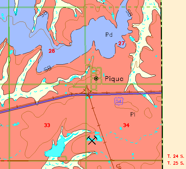 small geologic map