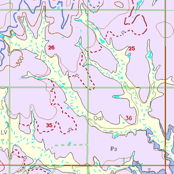 small geologic map