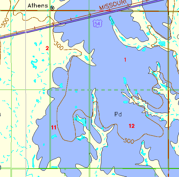 small geologic map