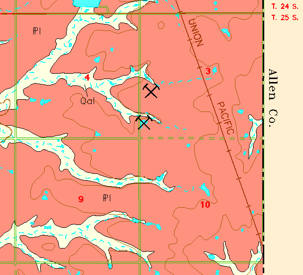 small geologic map