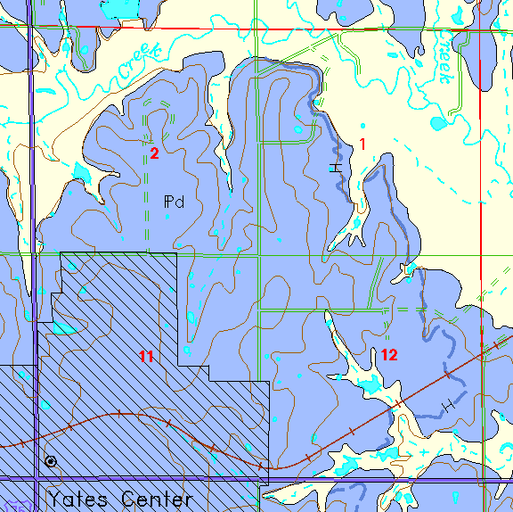 small geologic map