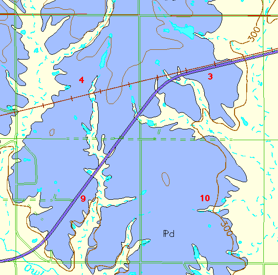 small geologic map