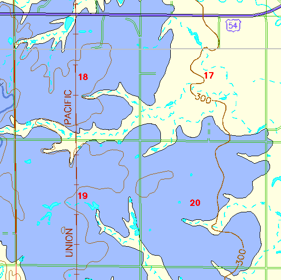 small geologic map