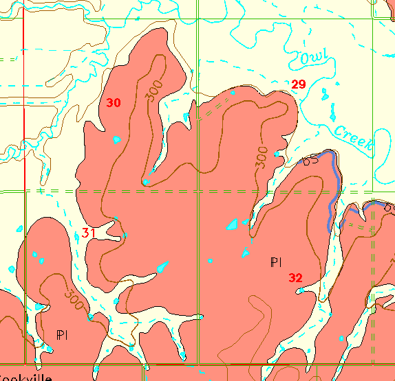 small geologic map