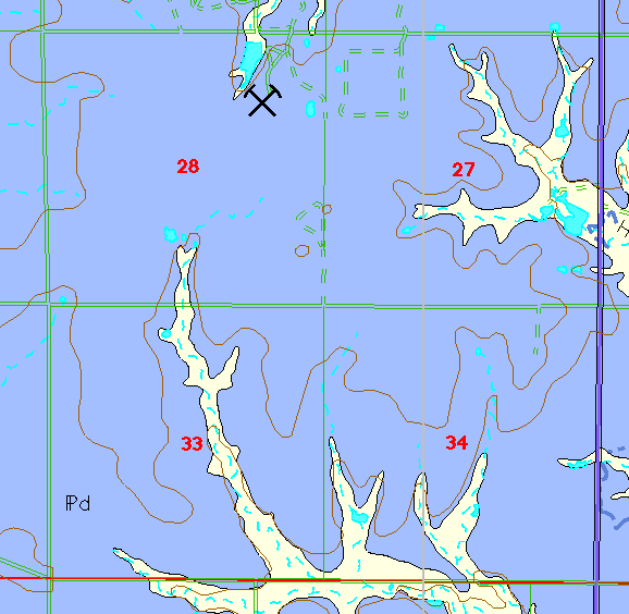 small geologic map