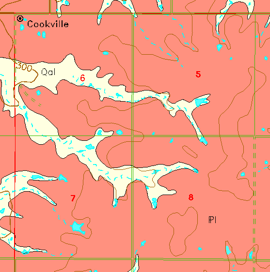 small geologic map