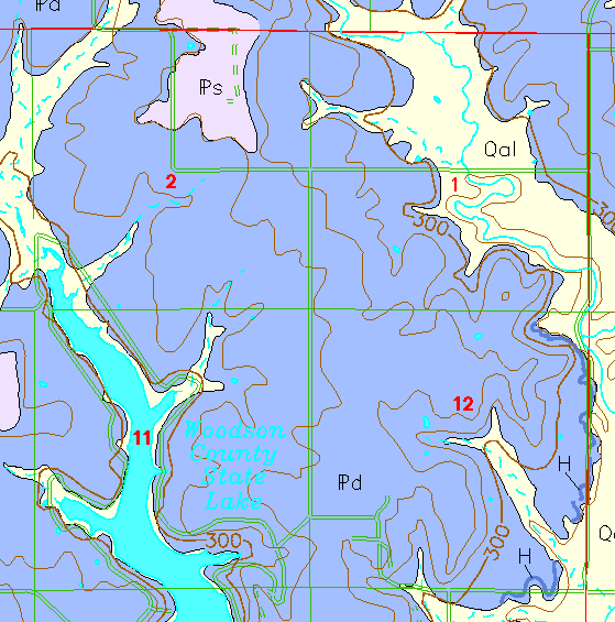 small geologic map