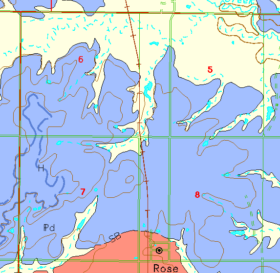 small geologic map