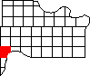 Small map of Wyandotte County; click to change view