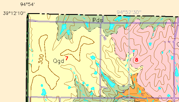 small geologic map