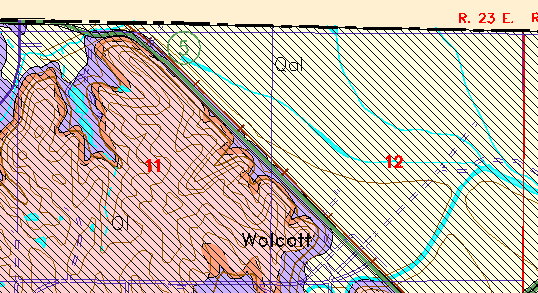 small geologic map