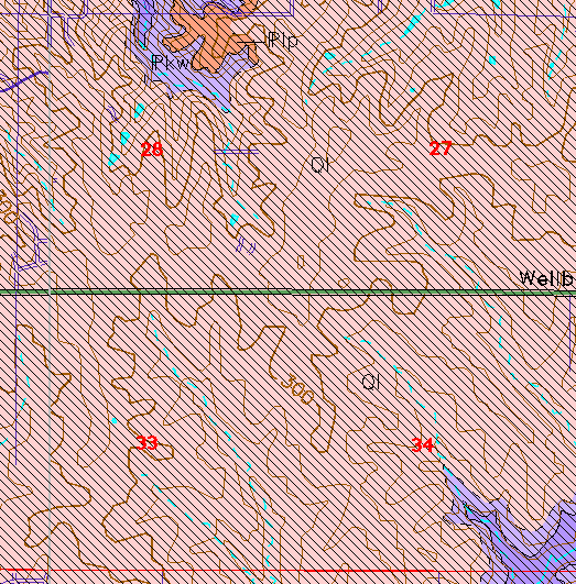 small geologic map