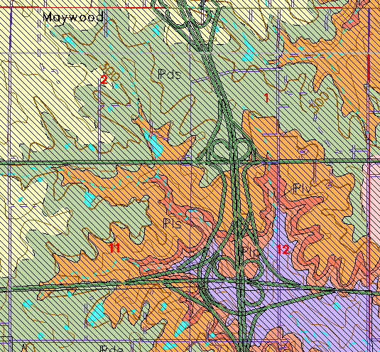 small geologic map