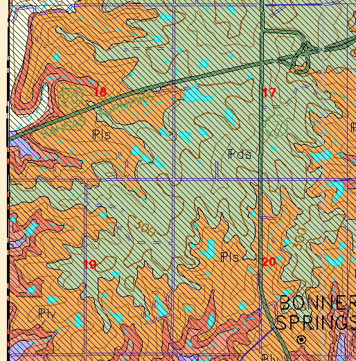 small geologic map