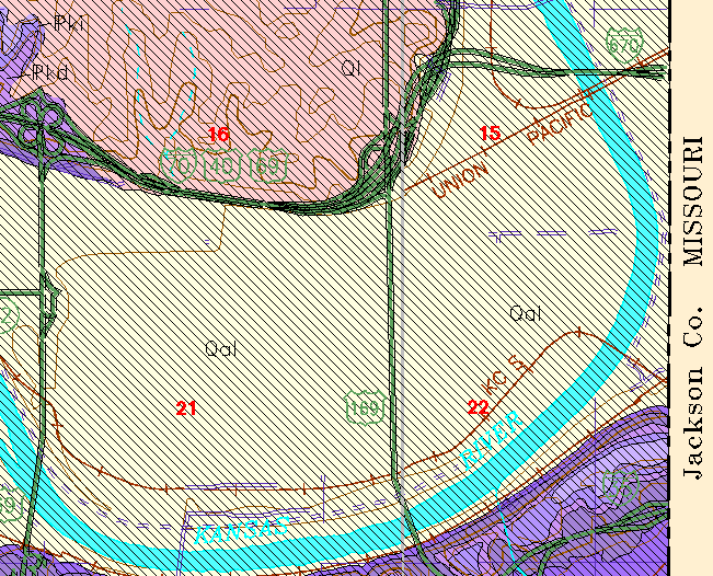 small geologic map