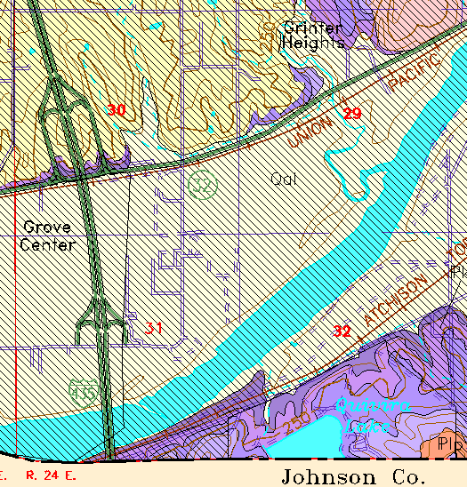 small geologic map