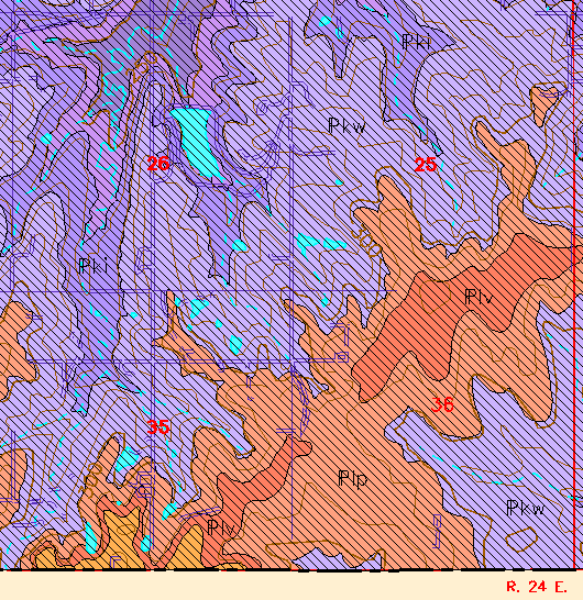 small geologic map