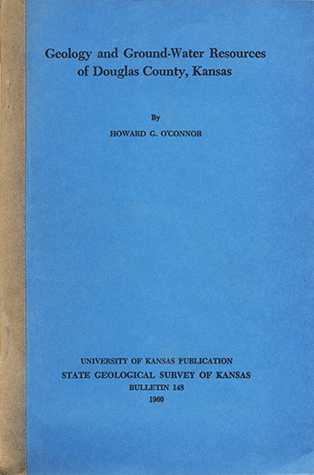 Cover of the book; blue paper with black text.