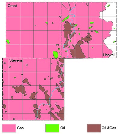 oil and gas fields of southwest Kansas