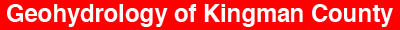 Geohydrology of Kingman County