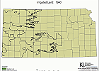 Kansas Irrigated Land Over Time - 1941 to 2010