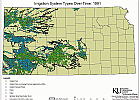 Kansas Irrigation System Types 1991 to 2010