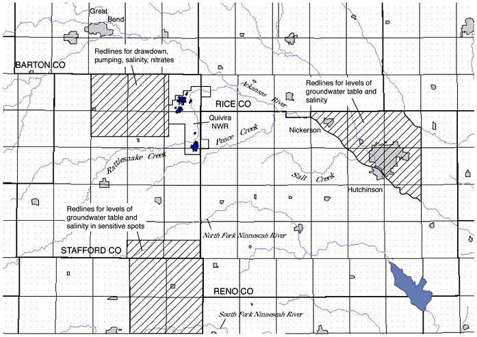 three areas are crucial in protecting groundwater