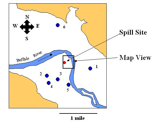 Map of Water Well Locations