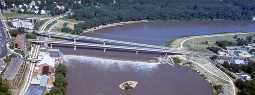 Kansas River at Lawrence.