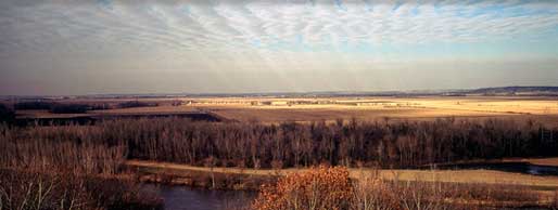 Missouri River from White Cloud overlook
