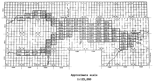 Nodes in model labeled with conductivity.