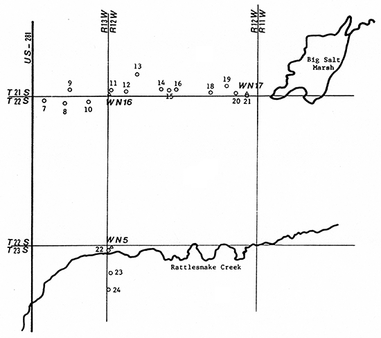 Locations of sounding stations.