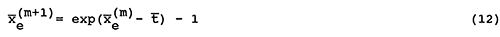 equation 12 solving for extreme negative value.